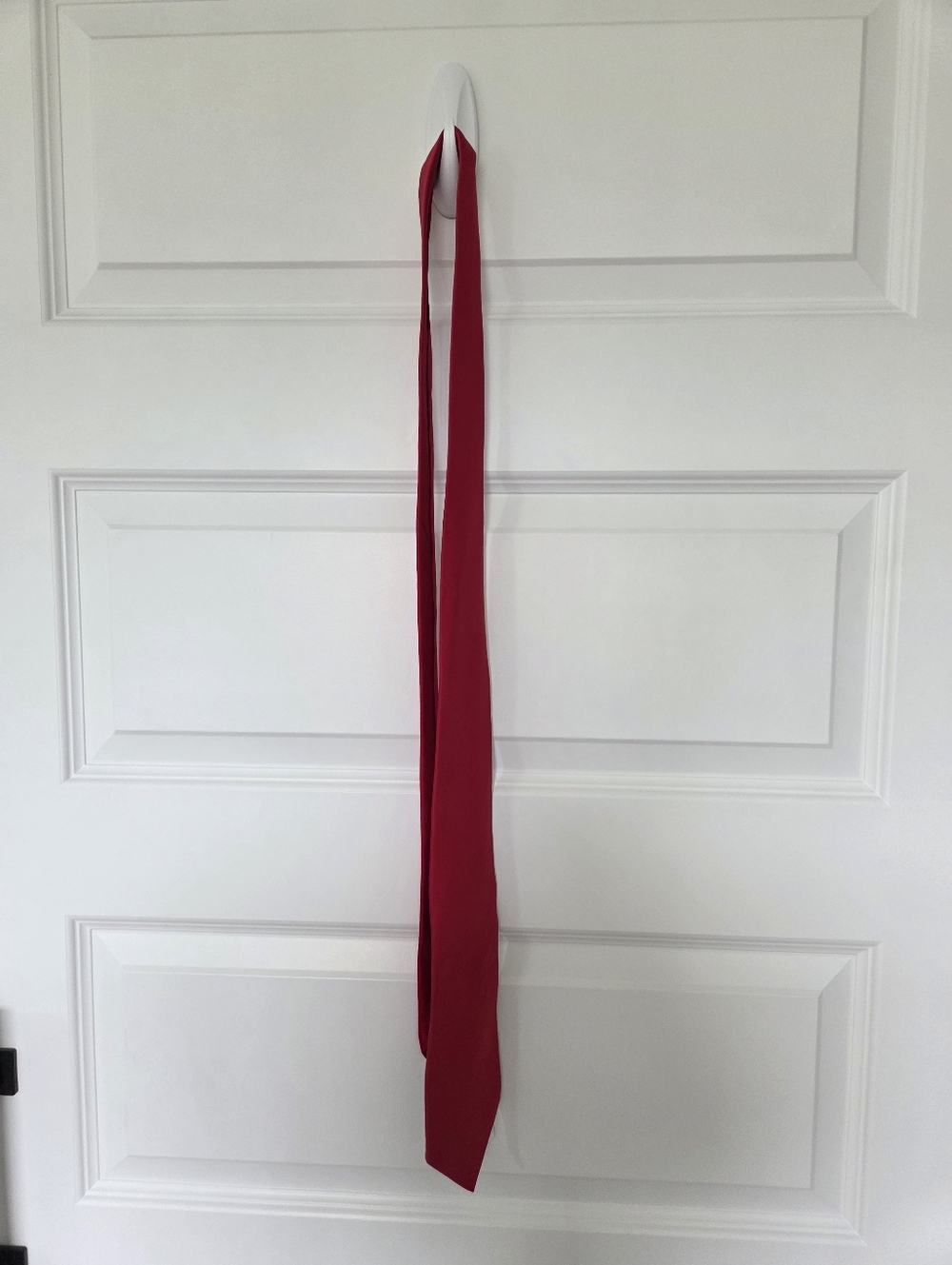 John Ashford Red Silk Tie
